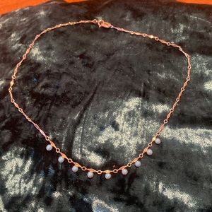 Sterling and Turquoise Choker